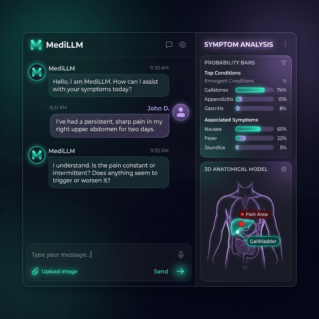 MediLLM Mockup